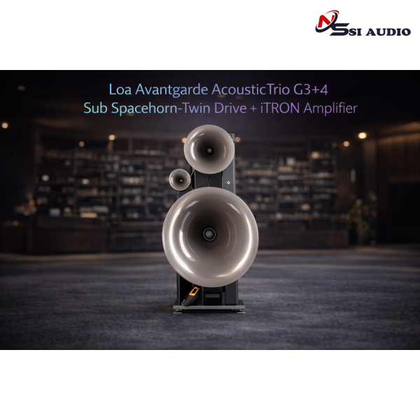 Loa Avantgarde AcousticTrio G3+4 Sub Spacehorn-Twin Drive + iTRON Amplifier