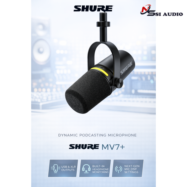 SHURE MV7+