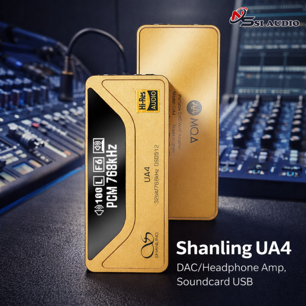 Shanling UA4. DAC/Headphone Amp, Soundcard USB