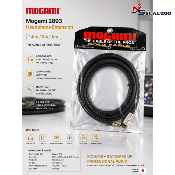 Dây nối phone Mogami