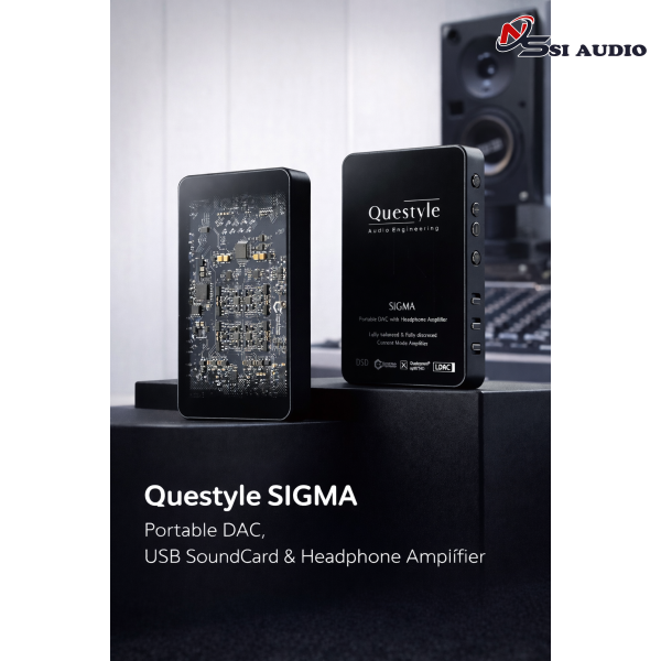 Questyle SIGMA Portable DAC, USB SoundCard & Headphone Amplifier