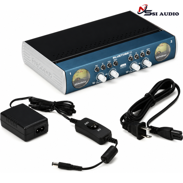 PreSonus BlueTube DP V2: Bộ Tiền Khuếch Đại Microphone 2 Kênh Đa Đường
