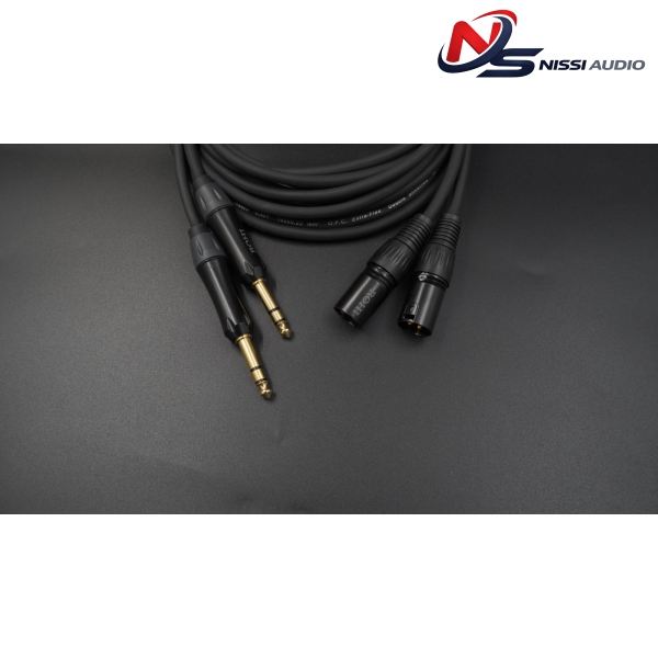 Dây Rohi 6Ly to XLR dây loa Rohi 3M