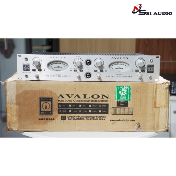 Avalon AD2022 (Like New) – Preamp Dual Mono Class A Flagship (Còn Hộp, Bảo Hành 3 Tháng)