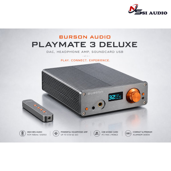 Burson Audio Playmate 3 Deluxe: Kẻ Thống Trị Phân Khúc – Tuyệt Tác Giải Mã Thuần Khiết!