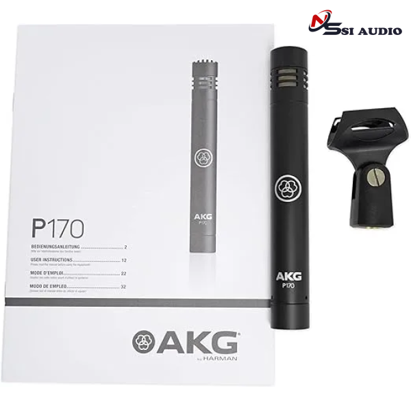 AKG Perception 170 – Micro Condenser Thu Âm Nhạc Cụ Chuyên Nghiệp Chính Hãng PGI