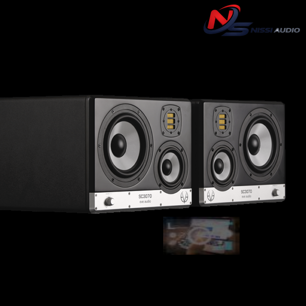 EVE AUDIO SC3070 3-WAY, 7" ACTIVE NEARFIELD / MIDFIELD 