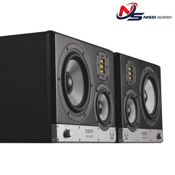 EVE AUDIO SC3070 3-WAY, 7" ACTIVE NEARFIELD / MIDFIELD 