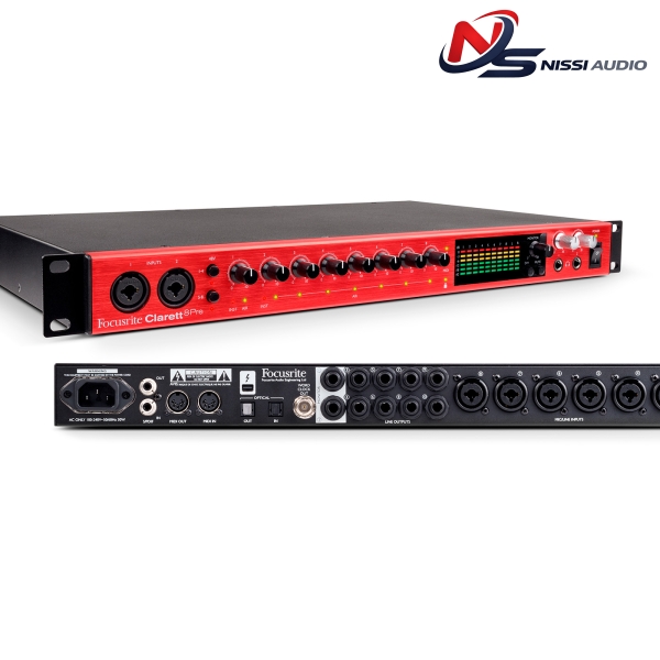 Focusrite Clarett+ OctoPre – Bộ Preamp 8 Kênh Đẳng Cấp: Độ Chi Tiết Tuyệt Đối
