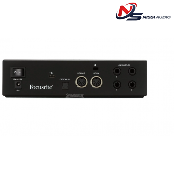 Focusrite Clarett+ 2Pre – Audio Interface USB-C 6×4 Studio Grade