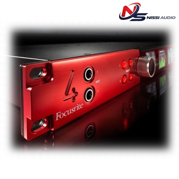 Focusrite Red 4Pre – Audio Interface Thunderbolt® 2 Chuyên Nghiệp 58 × 64