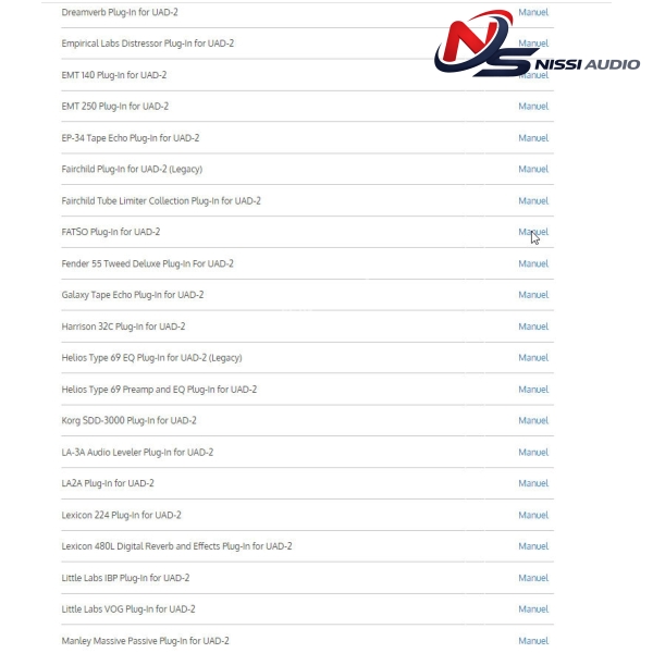 Gói UAD Plugins 91