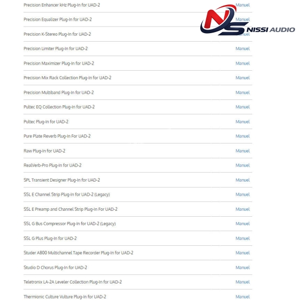 Gói UAD Plugins 91