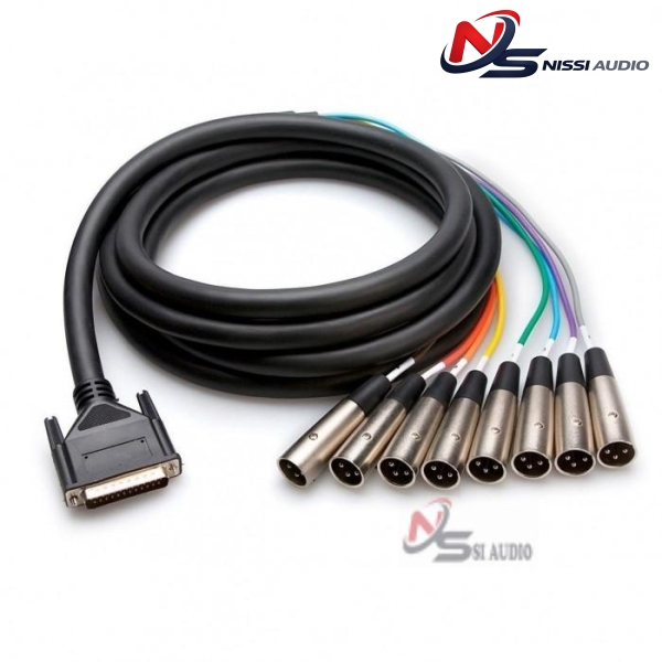 Hosa Balanced Snake DB25 To XLR3M