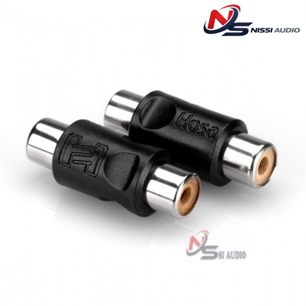Hosa Couplers Rca To Same (2pcs)