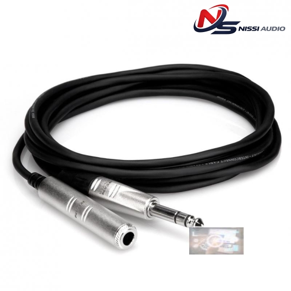 Hosa Pro Headphone Extension Cable Rean (6m)