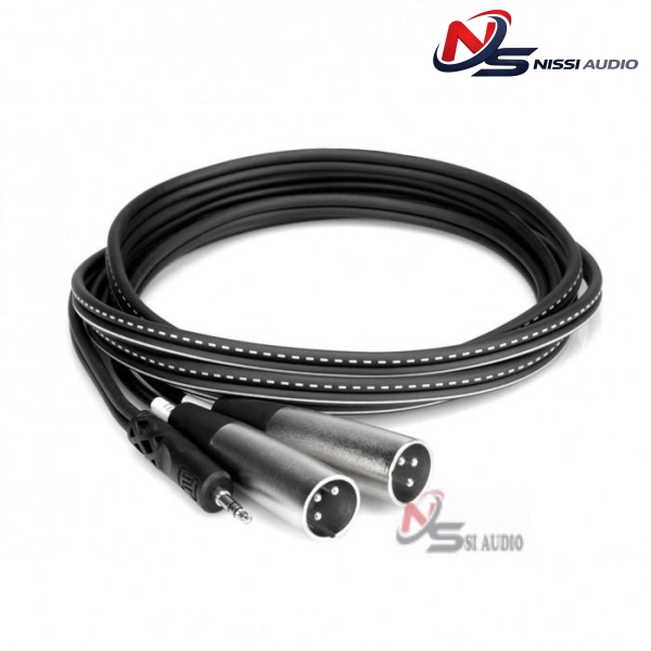 Hosa Stereo Breakout 3,5 Mm Trs Sang Xlr3m Kép