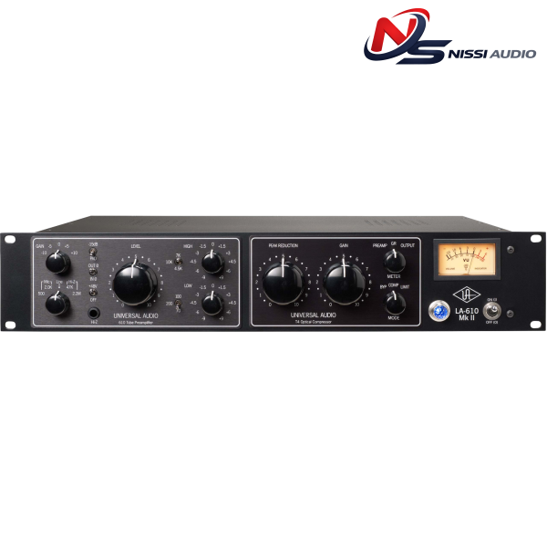 Universal Audio LA-610 Mk II – Tube Channel Strip Huyền Thoại Cho Thu Âm Vocal & Nhạc Cụ