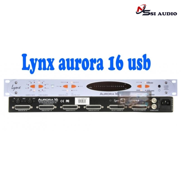 Lynx Aurora 16 USB 16 channel AD-DA Interface (USED)