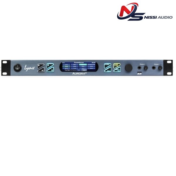 Lynx Aurora (n) 16-TB3 16-channel AD/DA Converter with LM-PRE4 and Thunderbolt 3 Interface