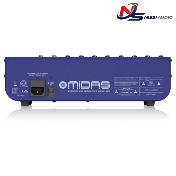 Midas DM12 Mixer Annalog 12 Input| Mixer cơ Midas DM12