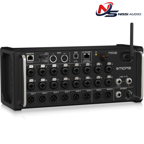 MR12 Mixer Digital 12 Input Midas | Mixer Karaoke