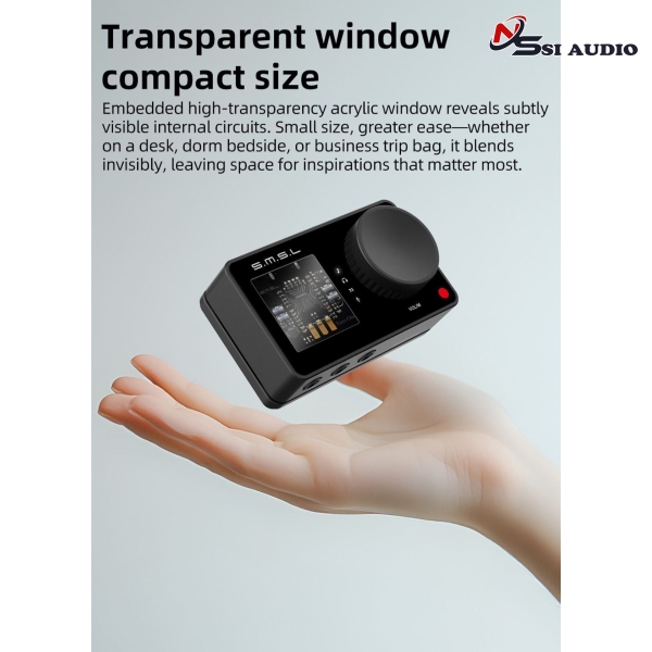 SMSL Nano One, Soundcard DAC Headphone Amp