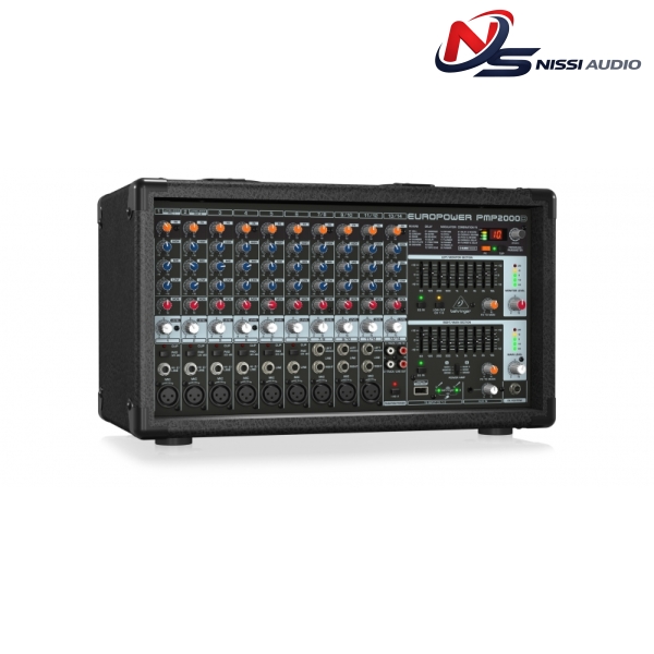 PMP2000D Mixer Behringer Liền Công Suất 2.000w 14 channels FX