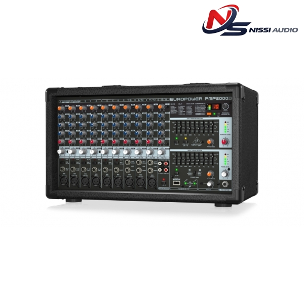 PMP2000D Mixer Behringer Liền Công Suất 2.000w 14 channels FX