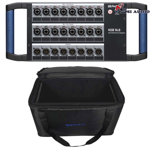 PreSonus NSB 16.8: Hộp Sân Khấu Kỹ Thuật Số AVB – Giải Pháp Truyền Dẫn Âm Thanh Mạng Chuyên Nghiệp
