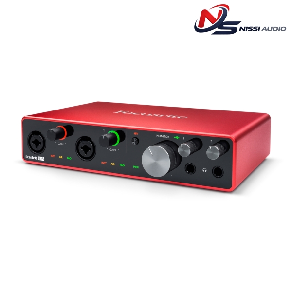 Focusrite Scarlett 8i6 (Gen 3) – Giao Diện Âm Thanh Đa Năng Cho Phòng Thu Tại Gia