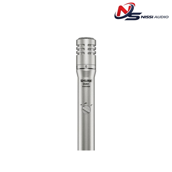 Shure SM81 – Micro Condenser Nhạc Cụ Cardioid Chuyên Nghiệp