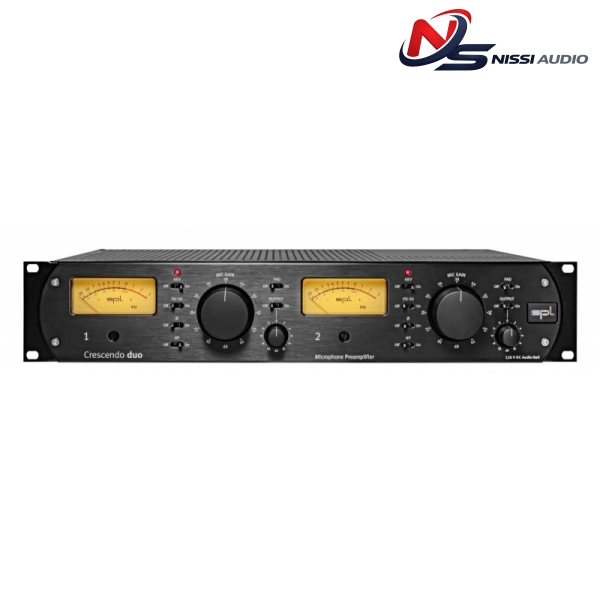 SPL CRESCENDO DUO 2 Channel MK2 Black Preramp Mic
