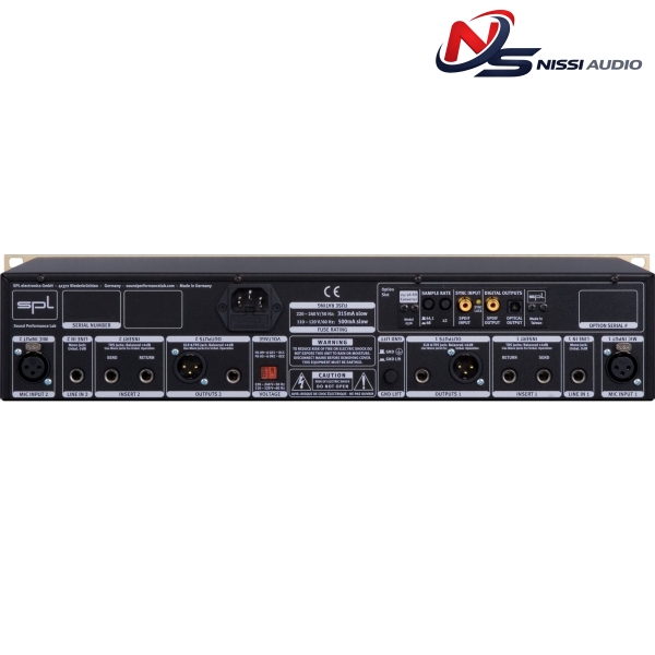 SPL GOLDMIKE MK2 DUAL-CHANNEL MIC & INSTRUMENT PREAMP