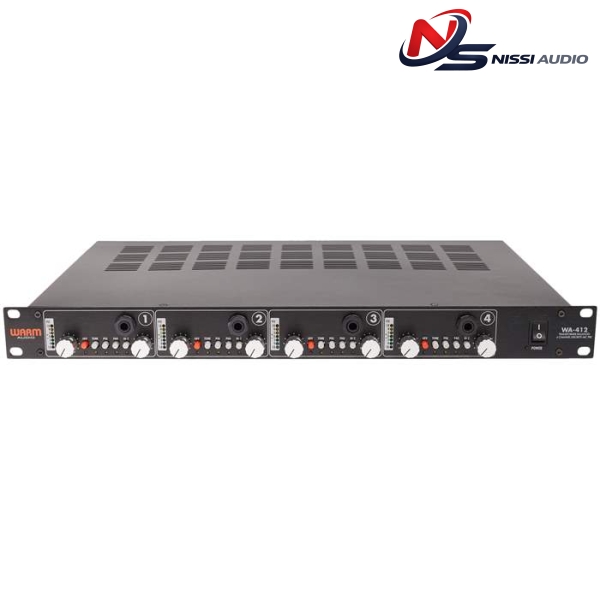 Warm Audio WA-412 4-Channel Microphone Preamp with DI