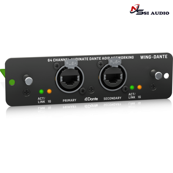 Wing-Dante Expansion Cards And Interfaces Behringer