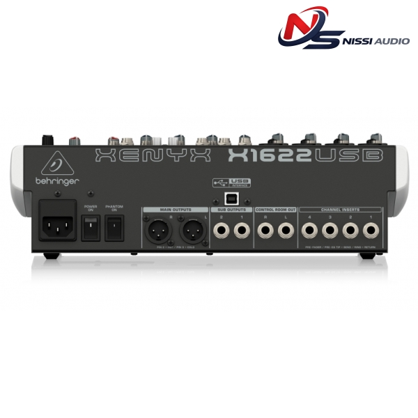 X1622USB Analog Mixer Behringer| Mixer cơ Behringer X1622USB