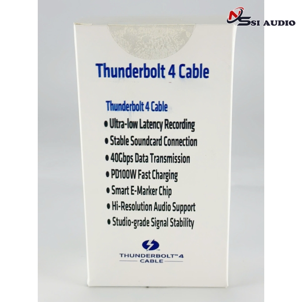 Cáp Thunderbolt 4 ROHI: Giải Pháp Truyền Dẫn Âm Thanh Sound Card & Hình Ảnh 8K Đỉnh Cao
